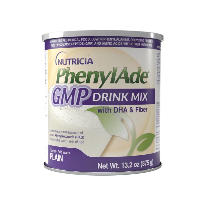 Nutricia North America Oral Supplement PhenylAdeÂ® GMP Plain Flavor Powder 13.2 oz. / 375 Gram Canister