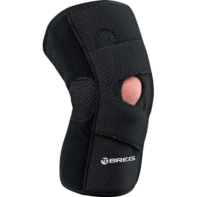 Breg Knee Brace BregÂ® Lateral Stabilizer Medium Hook and Loop Strap Closure 18 to 21 Inch Thigh Circumference Right Knee