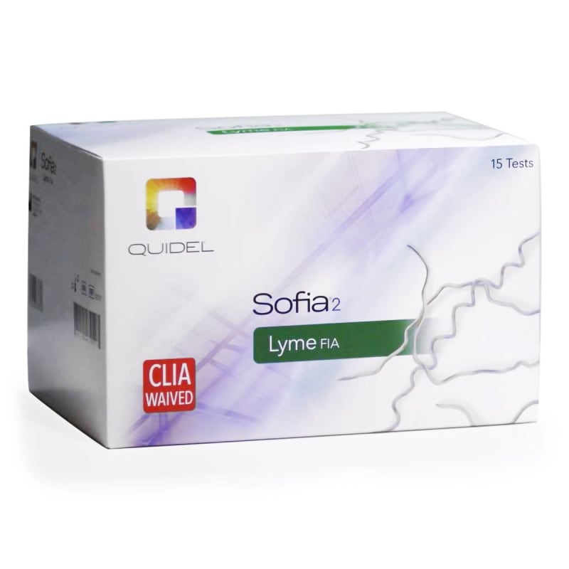 Quidel SofiaÂ® 2 Lyme Fluorescent Immunoassay for use with Sofia or Sofia 2 Analyzer