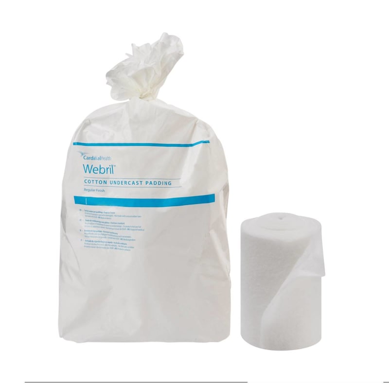 Cardinal Webril Undercast Cotton Cast Padding, 3 Inch x 4 Yard
