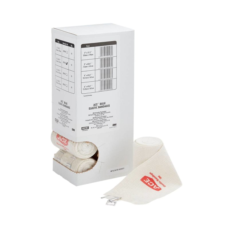 3M Company 3Mâ„¢ Aceâ„¢ Clip Detached Closure Elastic Bandage, 3 Inch x 5 Yard