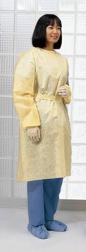 Cardinal Healthâ„¢ Protective Procedure Gown, One Size Fits Most, Yellow