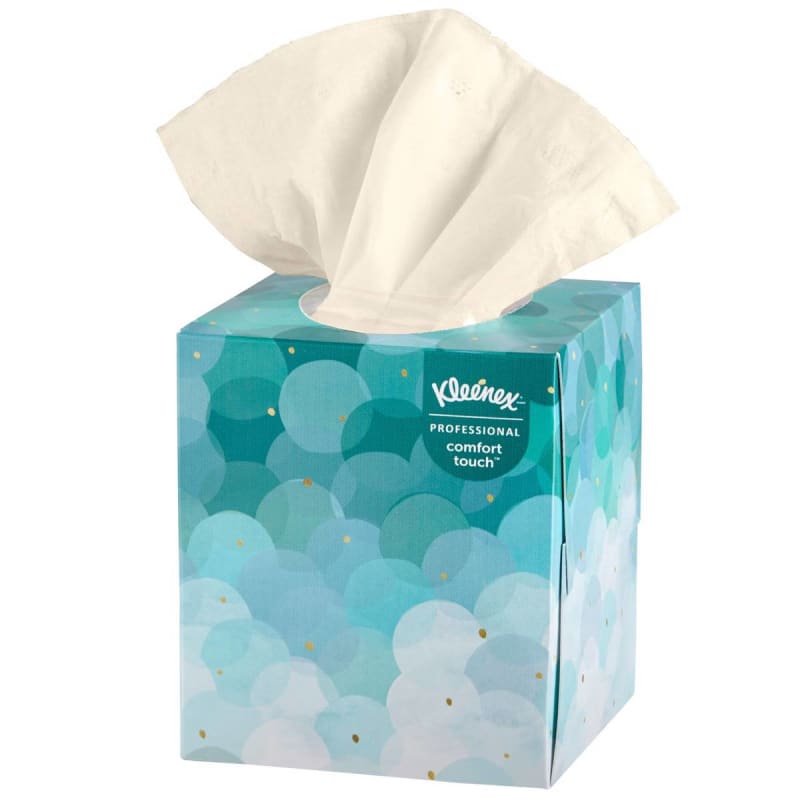 Kimberly Clark Facial Tissue Kleenex® Boutique White 8-1/5 X 8-2/5 Inch 95 Count Kimberly Clark Facial Tissue Kleenex® Boutique White 8-1/5 X 8-2/5 Inch 95 Count