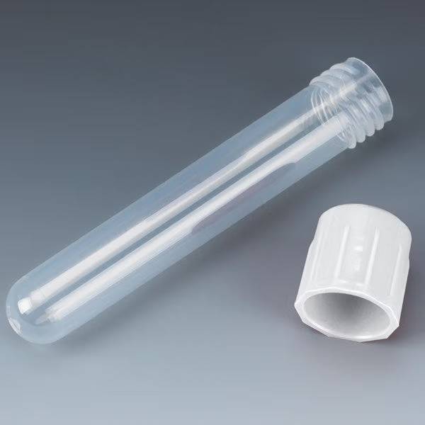 Caplugs Inc Test Tube Plain 8 mL Screw Cap Polystyrene Tube