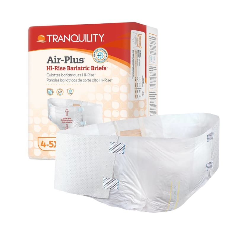 Principle Business Enterprises TranquilityÂ® AIR-Plusâ„¢ Maximum Protection Bariatric Incontinence Brief