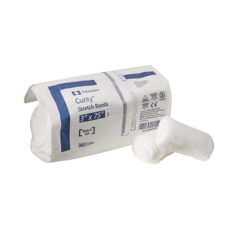 Cardinal Curityâ„¢ Conforming Bandage, 3 x 75 Inch, One-Ply
