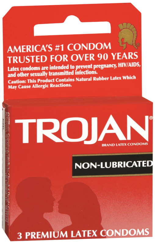 Church and Dwight TrojanÂ® Nonlubricated Latex Condom