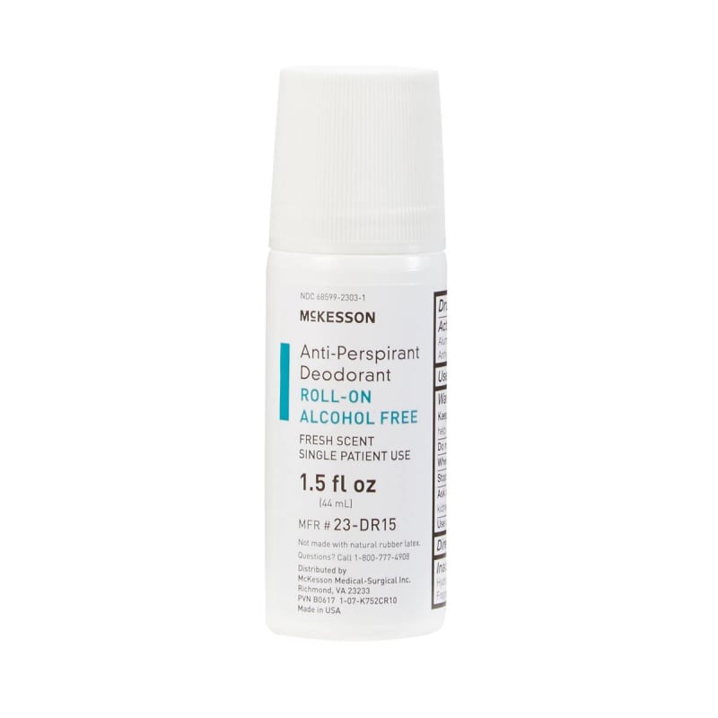 McKesson Antiperspirant / Deodorant, Fresh Scent, 1.5 oz Roll-On McKesson Antiperspirant / Deodorant, Fresh Scent, 1.5 oz Roll-On