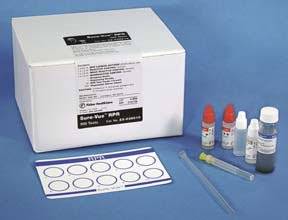 Fisher Anatomical Sexual Health Test Kit Sure-Vue® RPR Syphilis Screen 100 Tests CLIA Non-Waived Fisher Anatomical Sexual Health Test Kit Sure-Vue® RPR Syphilis Screen 100 Tests CLIA Non-Waived
