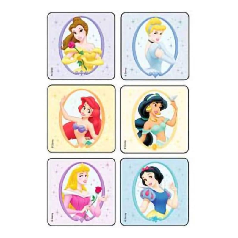 Medibadge Sticker DisneyÂ® 90 per Unit Disney Princesses 2-1/2 X 2-1/2 Inch