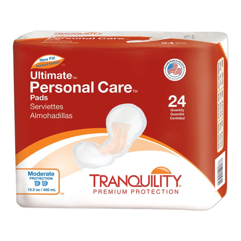 Principle Business Enterprises TranquilityÂ® Ultimate Bladder Control Pad, 6.5 x 13.5 Inch