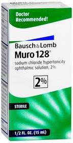 Bausch & Lomb Bausch + Lomb Muro 128Â® Solution 2%, 0.5-ounce bottle