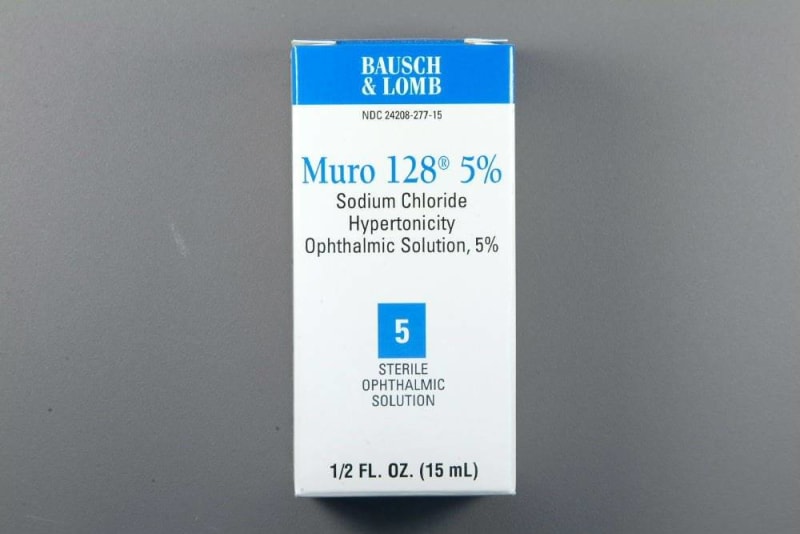 Bausch & Lomb Muro 128Â® Hypertonicity Agent, 0.5 Ounce