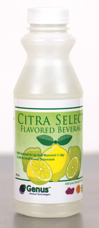 Genus Medical Technologies Citra Select Barium Sulfate Contrast Media, Lemon Lime Flavor