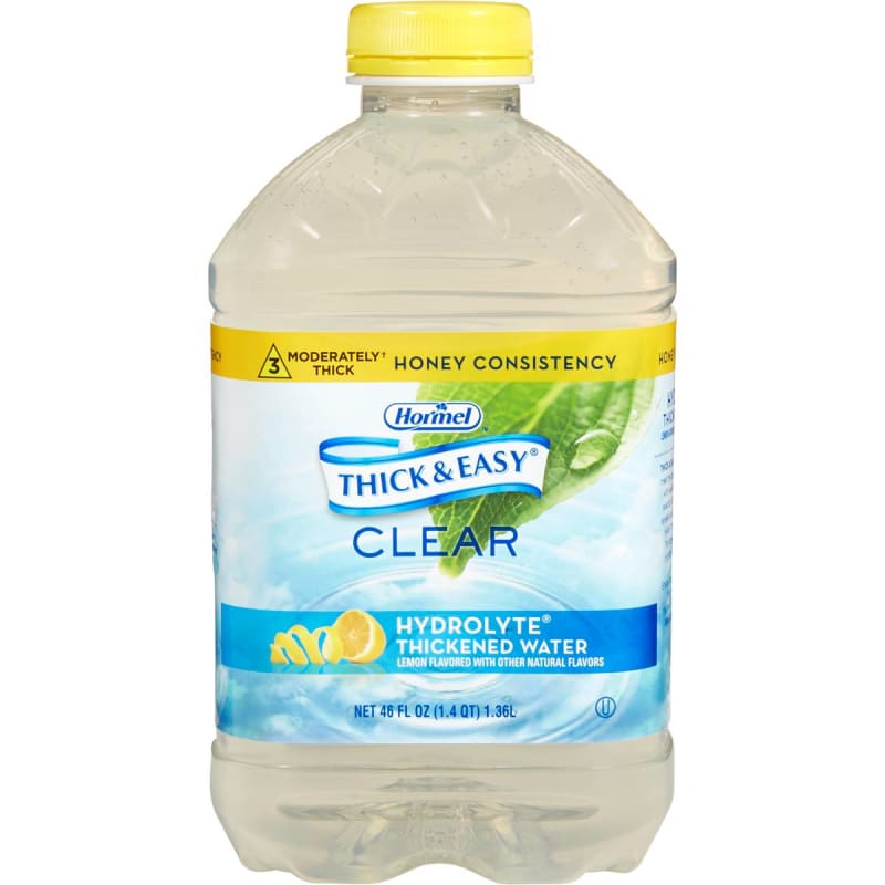 Lyons Magnus LLC Thick & Easy® Hydrolyte® Honey Consistency Lemon Thickened Water, 46-oz. Lyons Magnus LLC Thick & Easy® Hydrolyte® Honey Consistency Lemon Thickened Water, 46-oz.