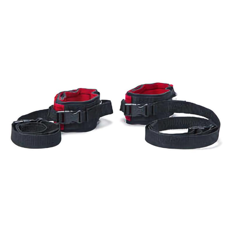 Tidi Products PoseyÂ® Twice-As-ToughÂ® Cuff Restraint, One Size Fits Most, Large, Red