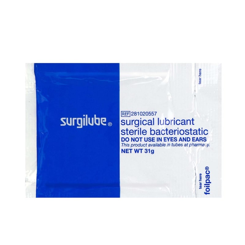 HR Healthcare Surgilube Lubricating Jelly, Individual Packets