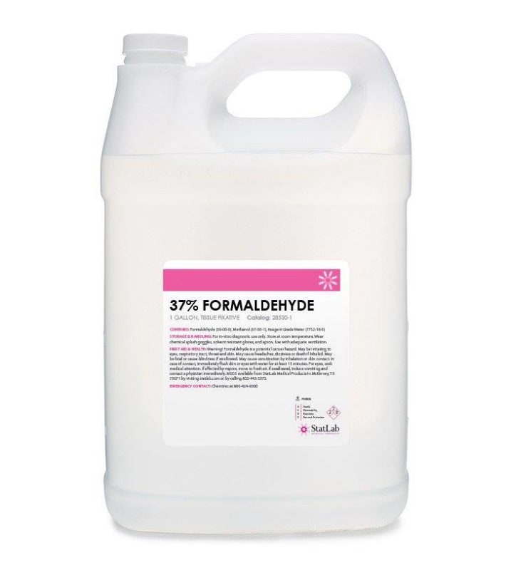 StatLab Medical Products Histology Reagent Formaldehyde with Methanol 37% 1 gal. StatLab Medical Products Histology Reagent Formaldehyde with Methanol 37% 1 gal.