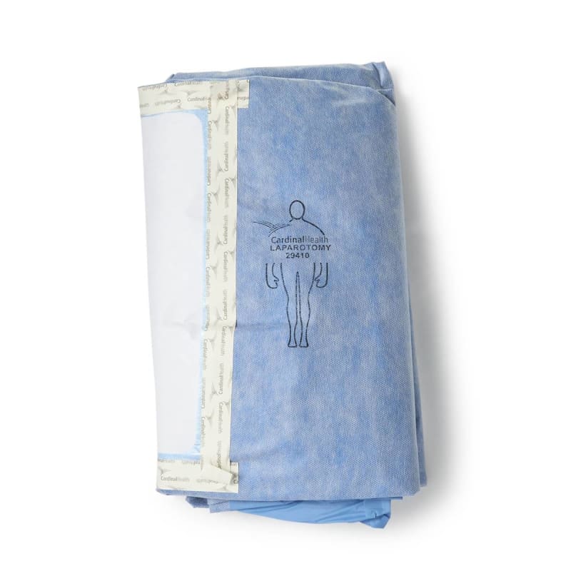 Cardinal Healthâ„¢ Sterile Laparotomy Abdominal Drape, 100 x 77 x 122 Inch