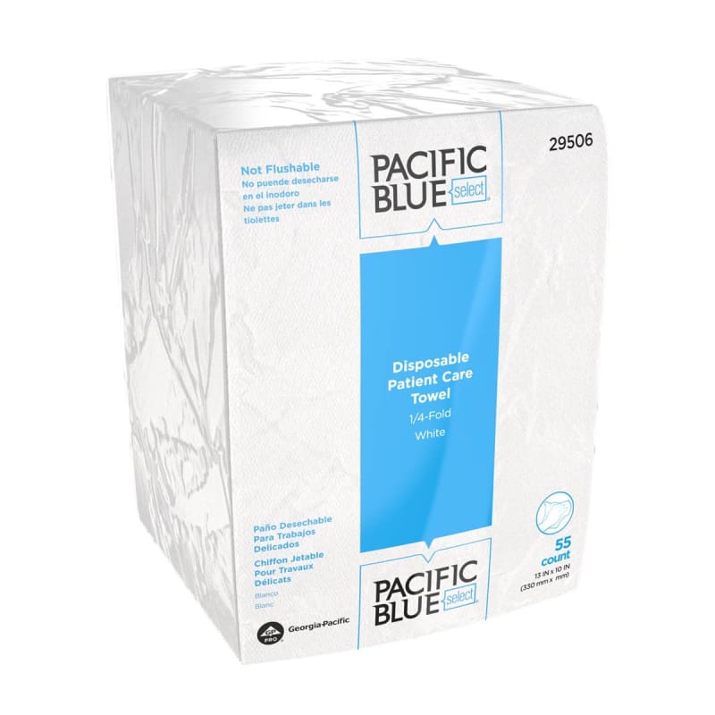 Georgia-Pacific Consumer Products LP Pacific Blue Selectâ„¢ Air-laid Bonded Cellulose Washcloth