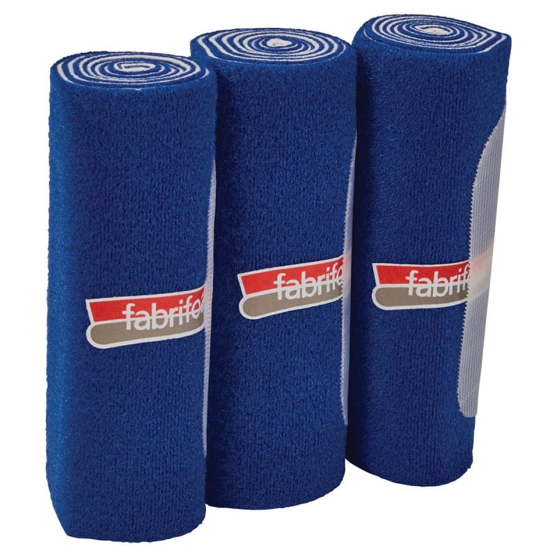 Alimed Wrap FabriFoam NuStim 4 X 18 Inch / Nylon, Lycra, Foam / Blue