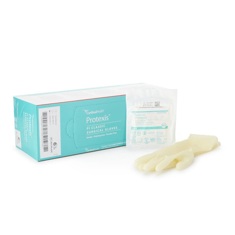 Cardinal Protexisâ„¢ PI Classic Polyisoprene Surgical Glove, Size 6.5, Ivory Cardinal Protexisâ„¢ PI Classic Polyisoprene Surgical Glove, Size 6.5, Ivory
