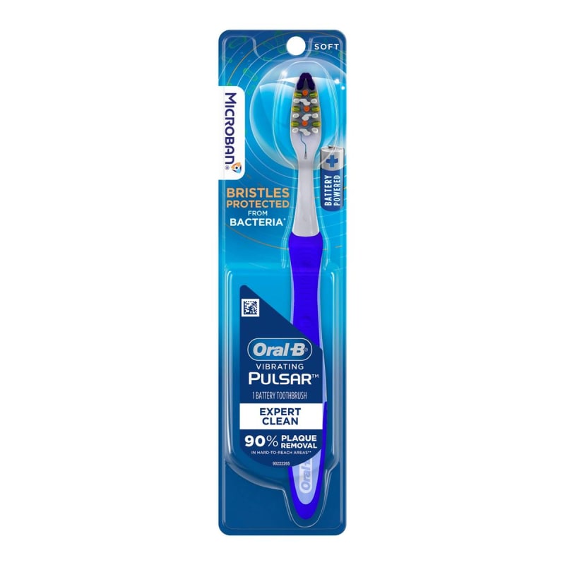Procter & Gamble Oral-BÂ® Vibrating Pulsarâ„¢ Battery Toothbrush Expert Clean Soft