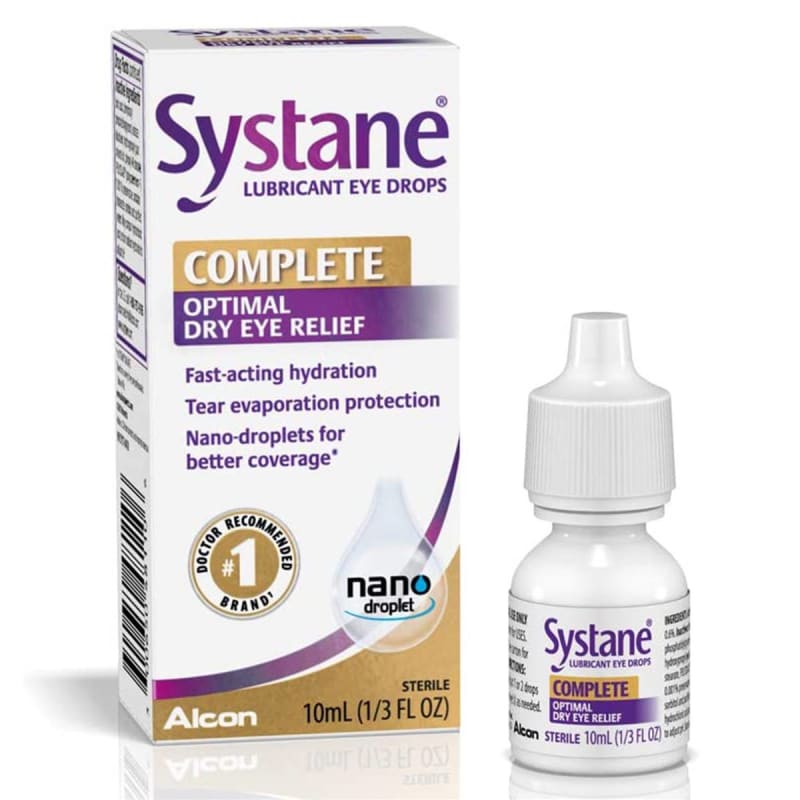 Alcon SystaneÂ® Complete Eye Lubricant, 10-mL Bottle