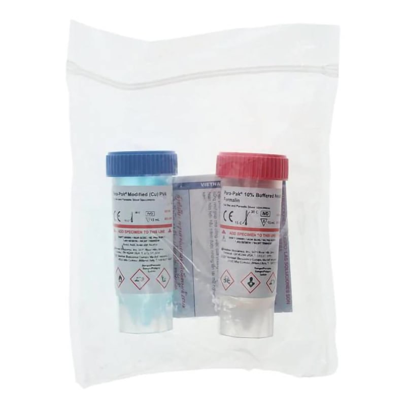 Meridian Bioscience Corporation Para-Pak® 2-Vial Specimen Collection and Transport Kit, Parasitology Meridian Bioscience Corporation Para-Pak® 2-Vial Specimen Collection and Transport Kit, Parasitology