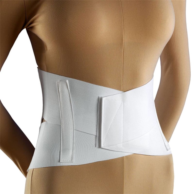 New York Orthopedic Back Support NYOrtho CC X-Large Hook and Loop Closure 38 to 42 Inch Waist Circumference 9 Inch Back Height to 4 Inch Front Height Adult