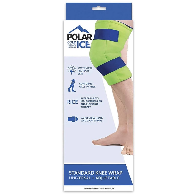 Brownmed Polar Iceâ„¢ Cold Therapy Knee Wrap, Large