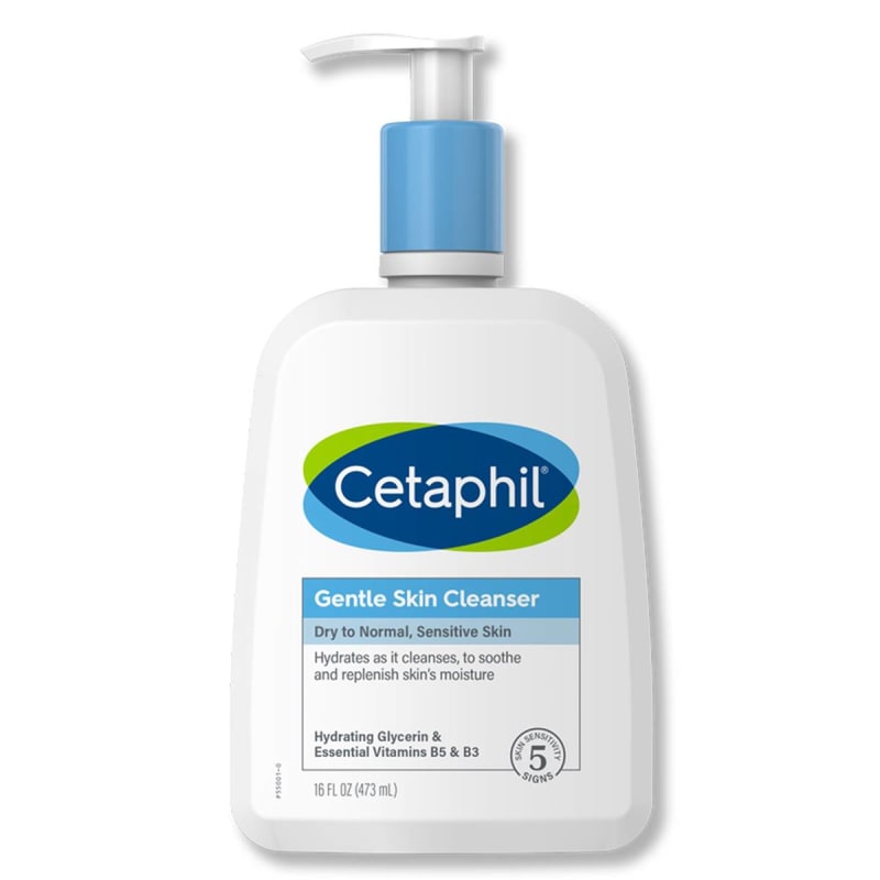 Galderma Laboratories CetaphilÂ® Gentle Skin Cleanser Normal To Dry Skin Unscented, 16-oz Pump Bottle