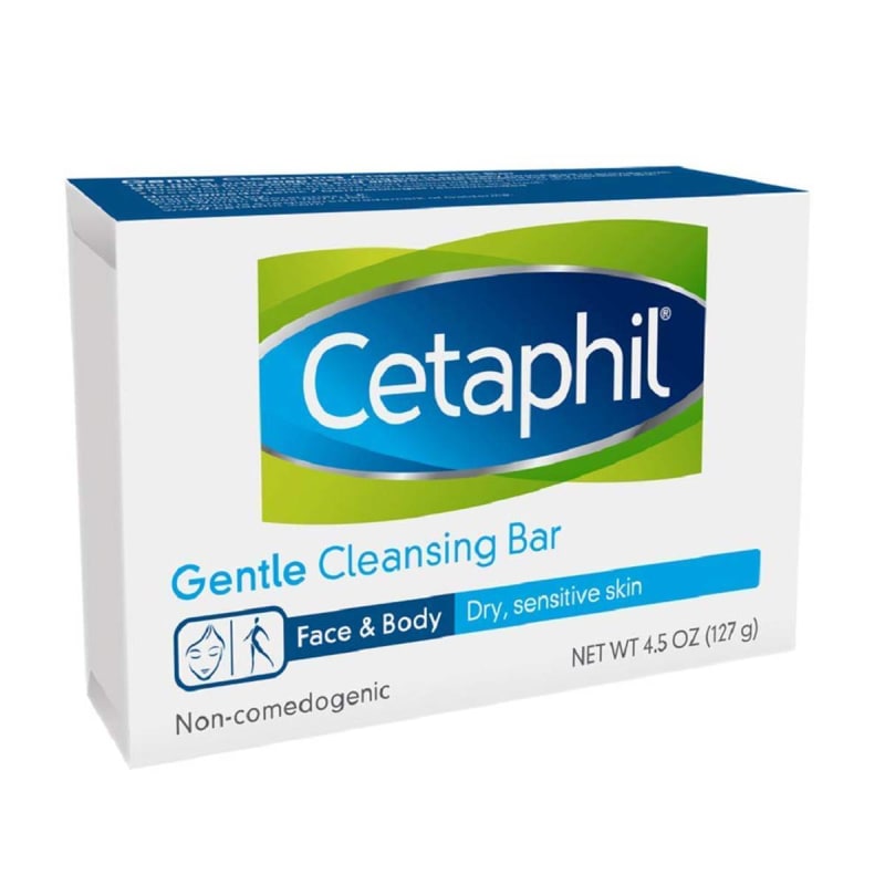 Galderma Laboratories CetaphilÂ® Gentle Cleansing Bar Dry to Normal, Sensitive Skin, Noncomedogenic