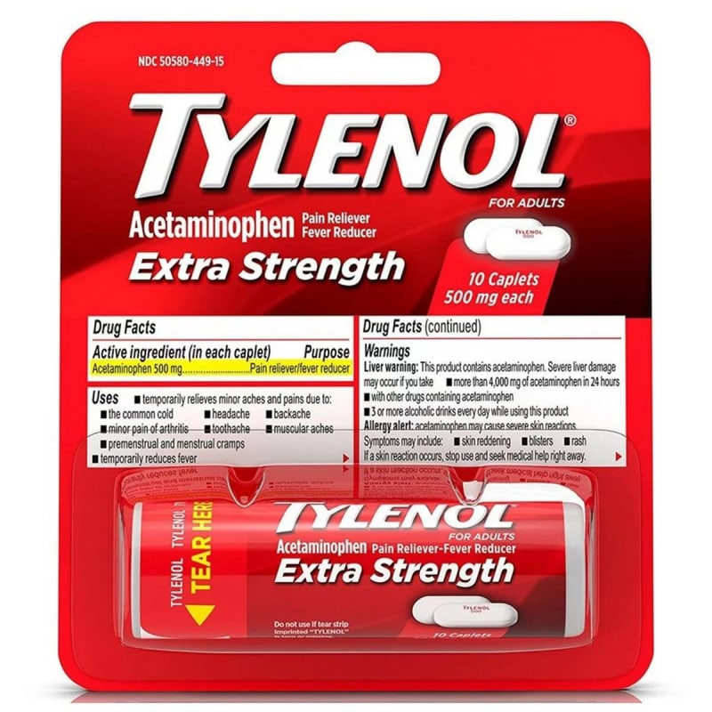 Kenvue Brands LLC TylenolÂ® Extra Strength Acetaminophen Pain Relief