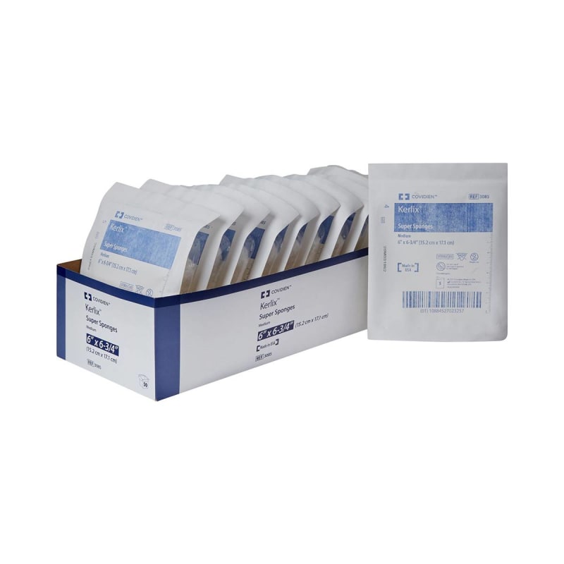 Cardinal Kerlixâ„¢ Sterile USP Type VII Fluff Dressing, 6 x 6-3/4 Inch Cardinal Kerlixâ„¢ Sterile USP Type VII Fluff Dressing, 6 x 6-3/4 Inch