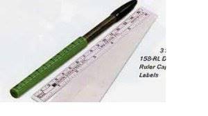 Cardinal Healthâ„¢ Devonâ„¢ Traditional Skin Marker with Ruler and Labels, Dual Tip Cardinal Healthâ„¢ Devonâ„¢ Traditional Skin Marker with Ruler and Labels, Dual Tip