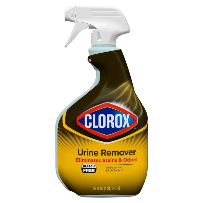 The Clorox Company Stain and Odor Remover CloroxÂ® Urine Remover Peroxide Based Trigger Spray Liquid 32 oz. Bottle Scented NonSterile