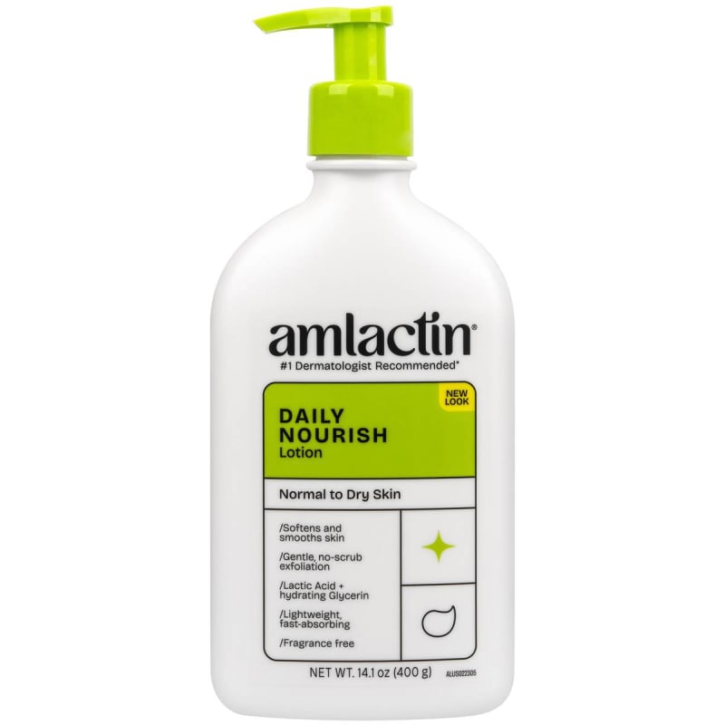 Emerson Healthcare Hand and Body Moisturizer AmlactinÂ® Daily 14.1 oz. Pump Bottle Unscented Lotion