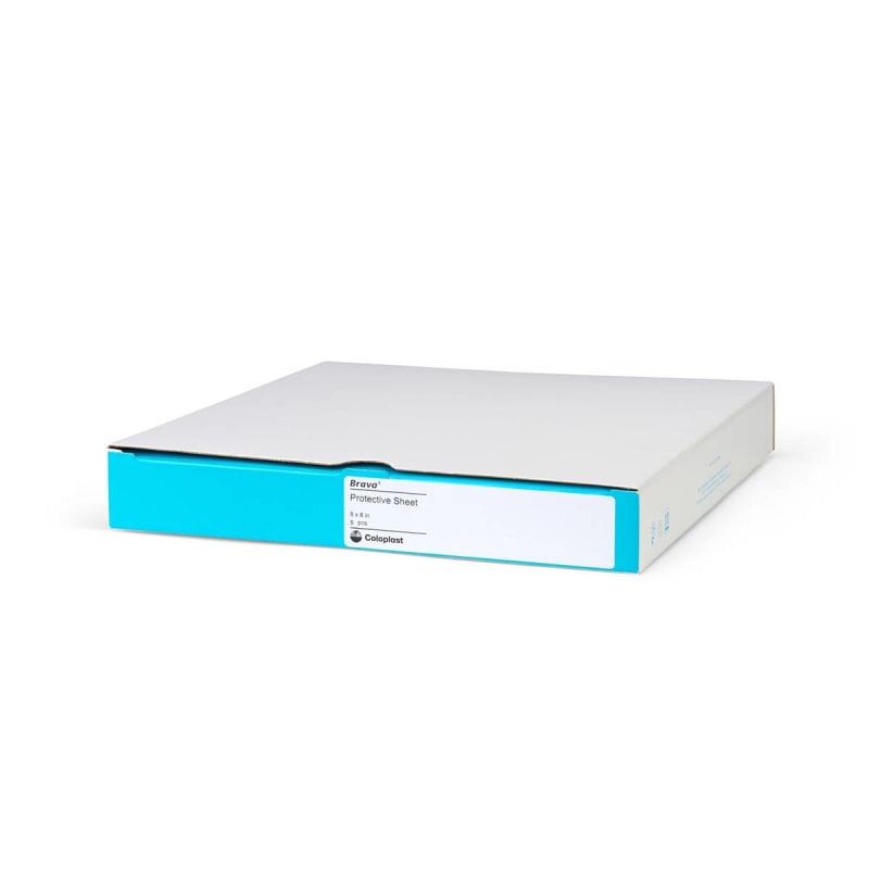 Coloplast BravaÂ® Stoma Skin Protective Sheets, 8 x 8 Inch
