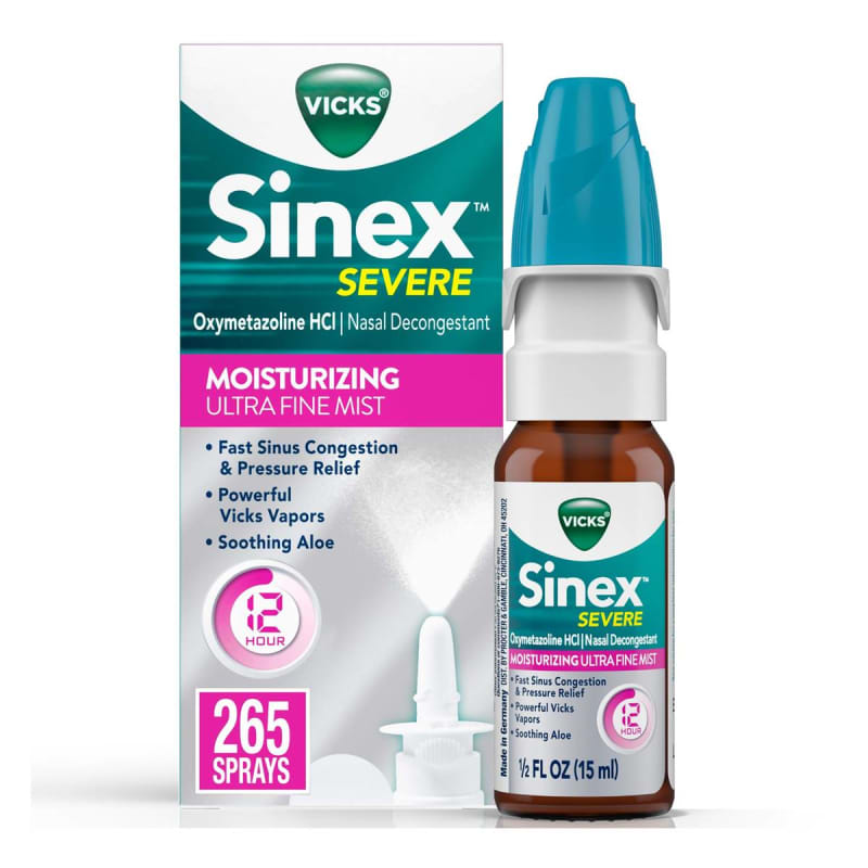 Procter & Gamble Vicks Sinexâ„¢ Severe Nasal Decongestant Moisturizing Spray