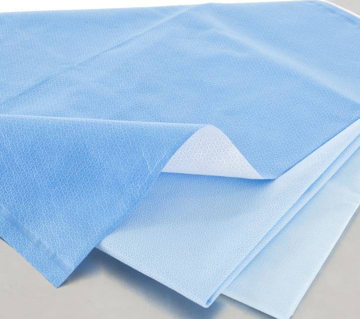 O&M Halyard Inc Sterilization Wrap QUICK CHECK* H100 White / Blue 15 X 15 Inch Dual Layer SMS Polypropylene Steam / EO Gas / Hydrogen Peroxide O&M Halyard Inc Sterilization Wrap QUICK CHECK* H100 White / Blue 15 X 15 Inch Dual Layer SMS Polypropylene Steam / EO Gas / Hydrogen Peroxide
