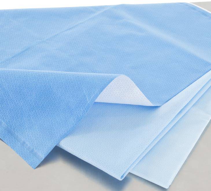 O&M Halyard Inc Sterilization Wrap QUICK CHECK* H200 White / Blue 18 X 18 Inch Dual Layer SMS Polypropylene Steam / EO Gas / Hydrogen Peroxide O&M Halyard Inc Sterilization Wrap QUICK CHECK* H200 White / Blue 18 X 18 Inch Dual Layer SMS Polypropylene Steam / EO Gas / Hydrogen Peroxide