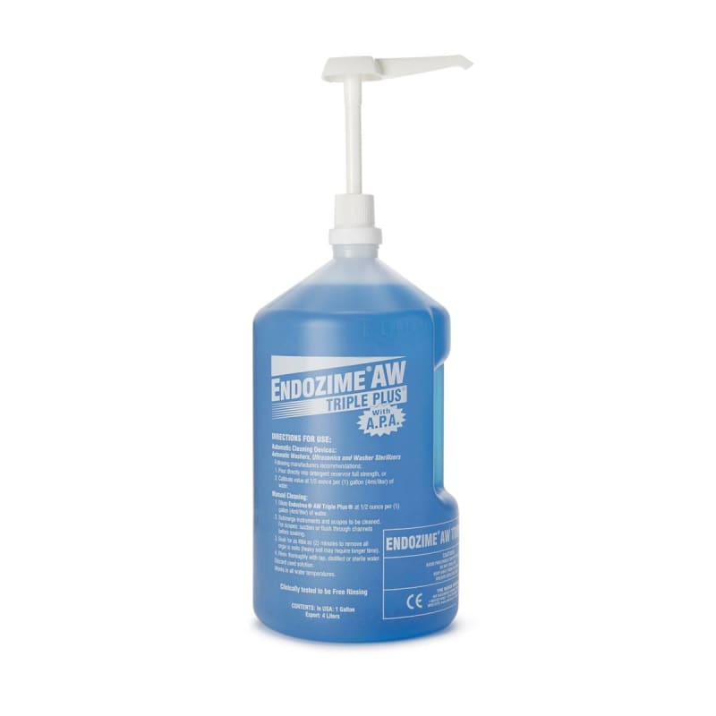 Ruhof Healthcare EndozimeÂ® with APA Multi-Enzymatic Instrument Detergent, 1-gallon Jug