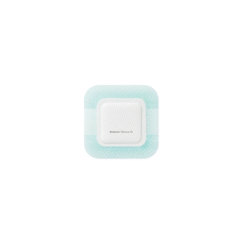 Coloplast Silicone Foam Dressing Biatain® Silicone Fit 4 X 4 Inch With Border Film Backing Silicone Adhesive Sacral Sterile Coloplast Silicone Foam Dressing Biatain® Silicone Fit 4 X 4 Inch With Border Film Backing Silicone Adhesive Sacral Sterile