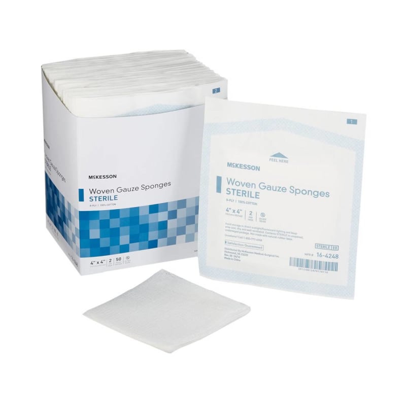 J & J Sales Band-AidÂ® Tru-Absorbâ„¢ Gauze Sponge, 4 x 4 Inch