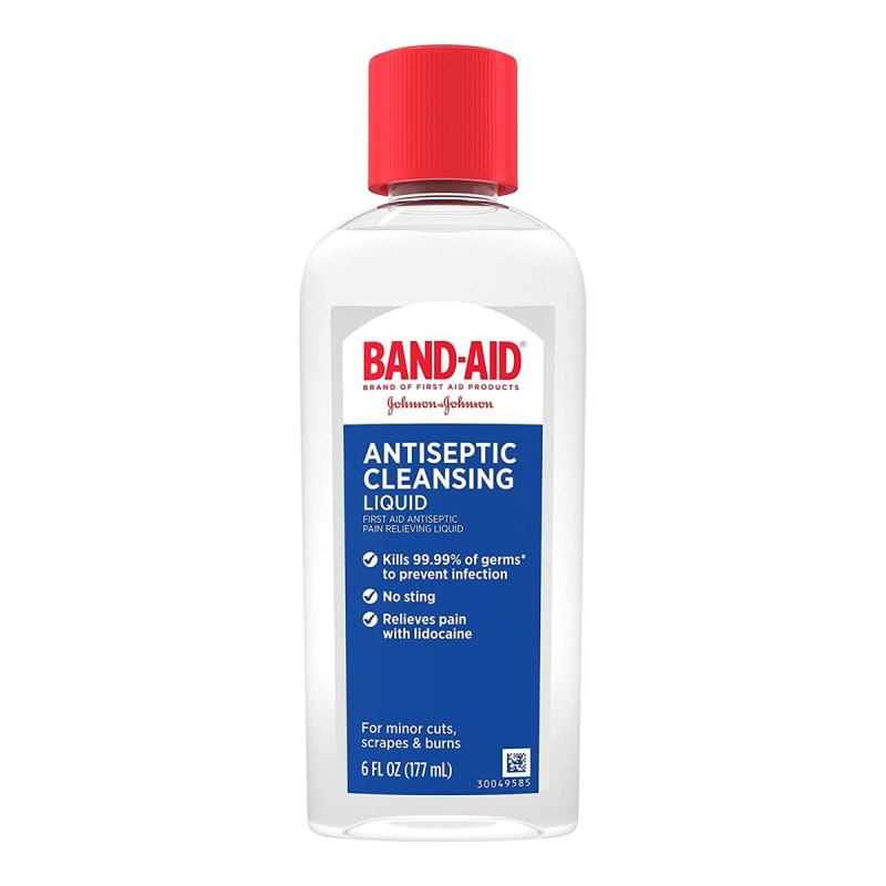 J & J Sales Band-AidÂ® Antiseptic Cleansing Liquid