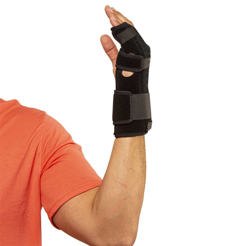 Hely & Weber Hand / Finger Brace TKOÂ® Standard Neoprene / Nylon / UBL Left Hand Black X-Small