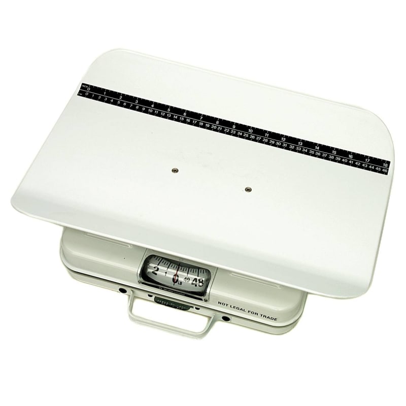 Health O Meter Pediatric Scale Health O Meter® Dial Display 50 lbs. / 23 kg Capacity Cream Analog Health O Meter Pediatric Scale Health O Meter® Dial Display 50 lbs. / 23 kg Capacity Cream Analog
