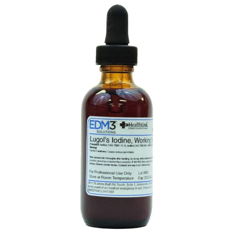 EDM 3 LLC Lugol's Iodine Stain 2 oz.