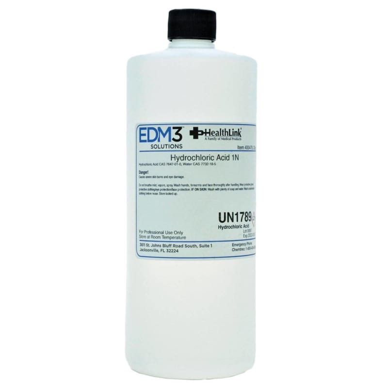 EDM 3 LLC Healthlink Hydrochloric Acid EDM 3 LLC Healthlink Hydrochloric Acid